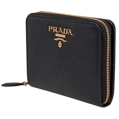 prada milano wallet|prada black wallet price.